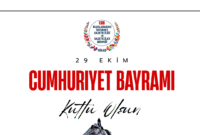 Başkan Yener’den 29 Ekim Cumhuriyet Bayramı Mesajı
